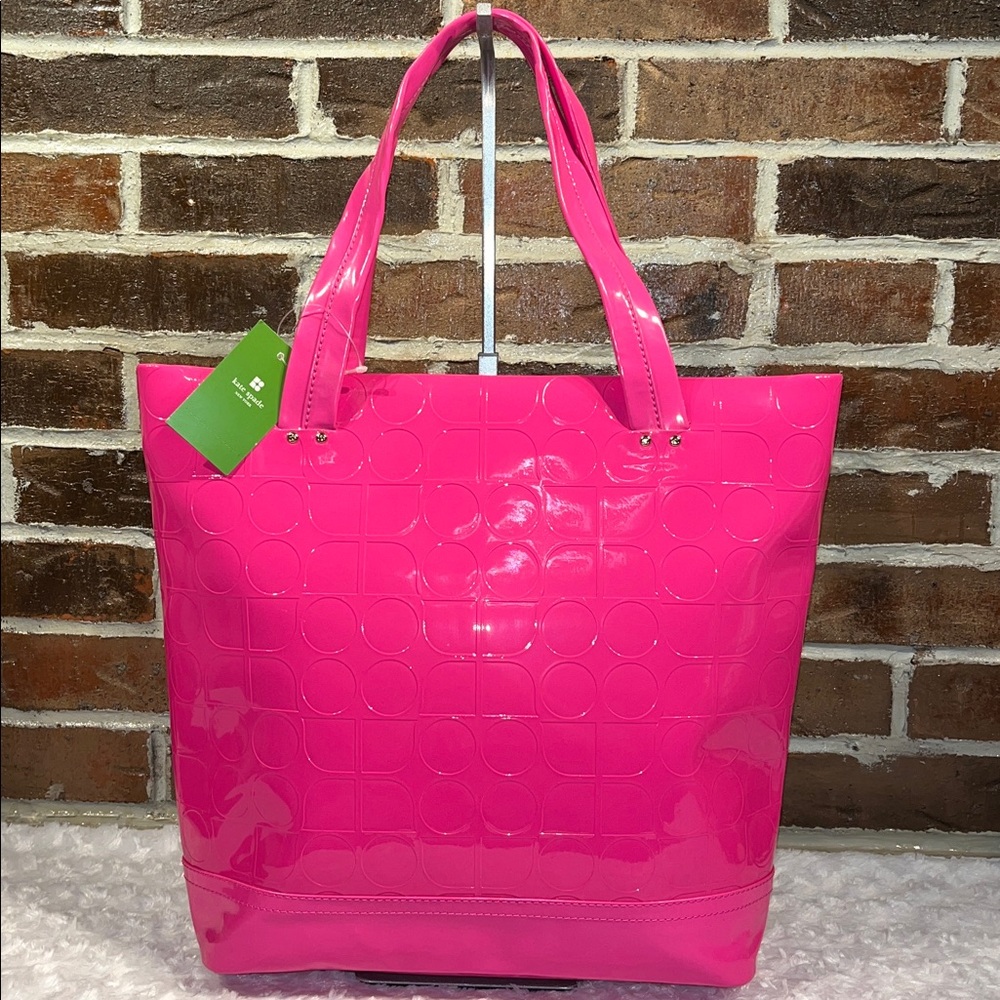 kate spade NWT! Rainy Day Bags Blakely in Hisbiscus Barbie Pink - Picture 5 of 17